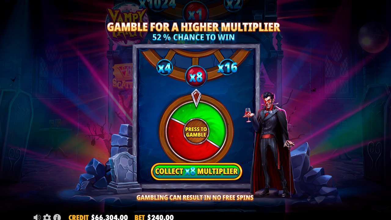 Vampy Party bonus raund